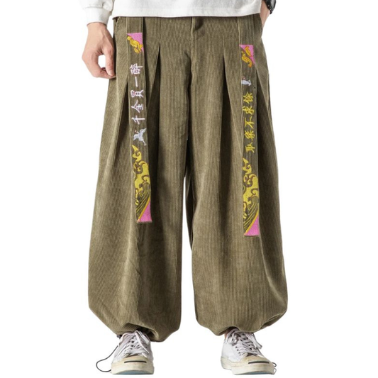 Pantalon Japonais Ample Homme Style Harajuku