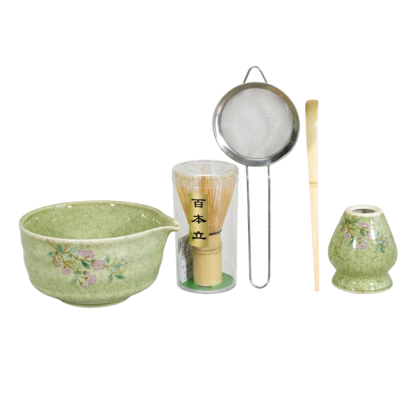 Kit Matcha Traditionnel Pour Thé En Poudre