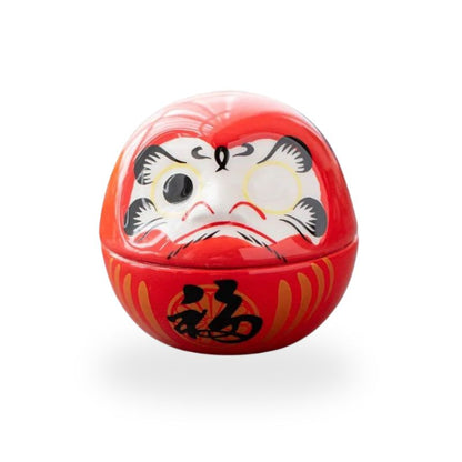 Daruma Regard Déterminé en Céramique