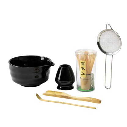 Kit Matcha Traditionnel 6 Pièces Pour Préparation Du Thé