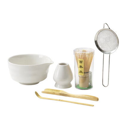 Kit Matcha Traditionnel 6 Pièces Pour Préparation Du Thé
