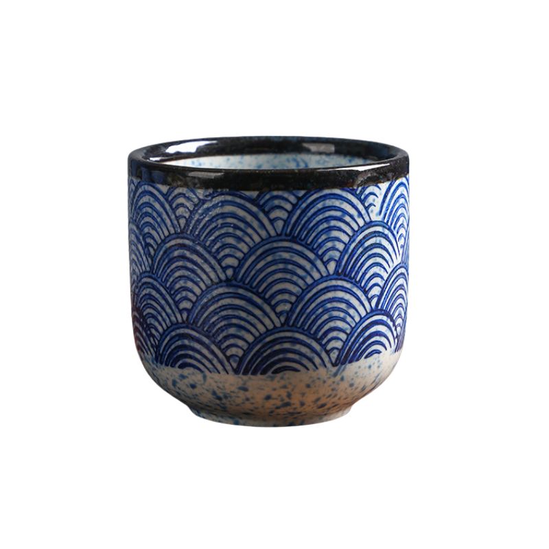 Tasse Japonaise Design Vagues Seigaiha