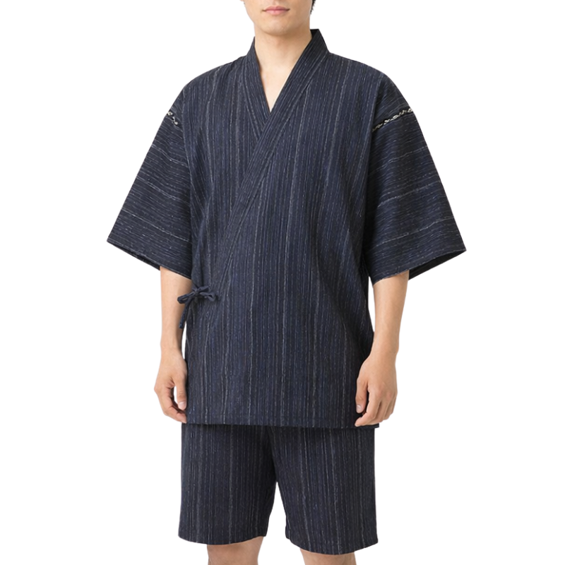 Jinbei Homme Traditionnel En Coton Respirant