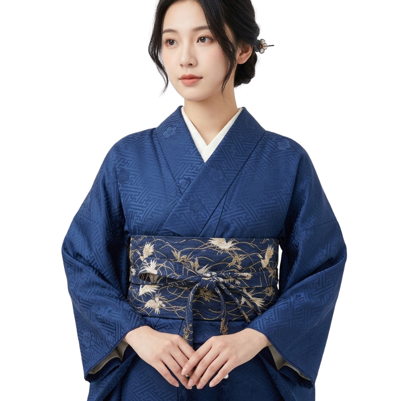 Ceinture Obi Yukata Japonaise Avec Pompons