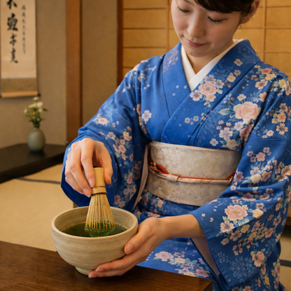 Fouet Matcha Traditionnel Avec Brins Fins Souples, Fouet Matcha Traditionnel 