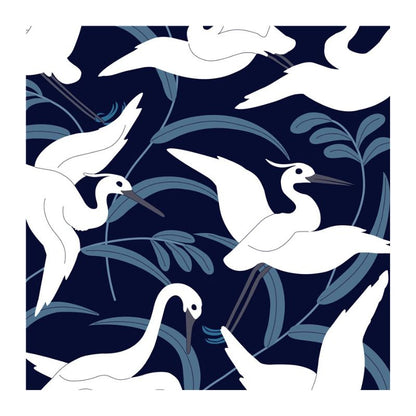 Furoshiki Japonais À Motif d'Oiseaux, Furoshiki Japonais 