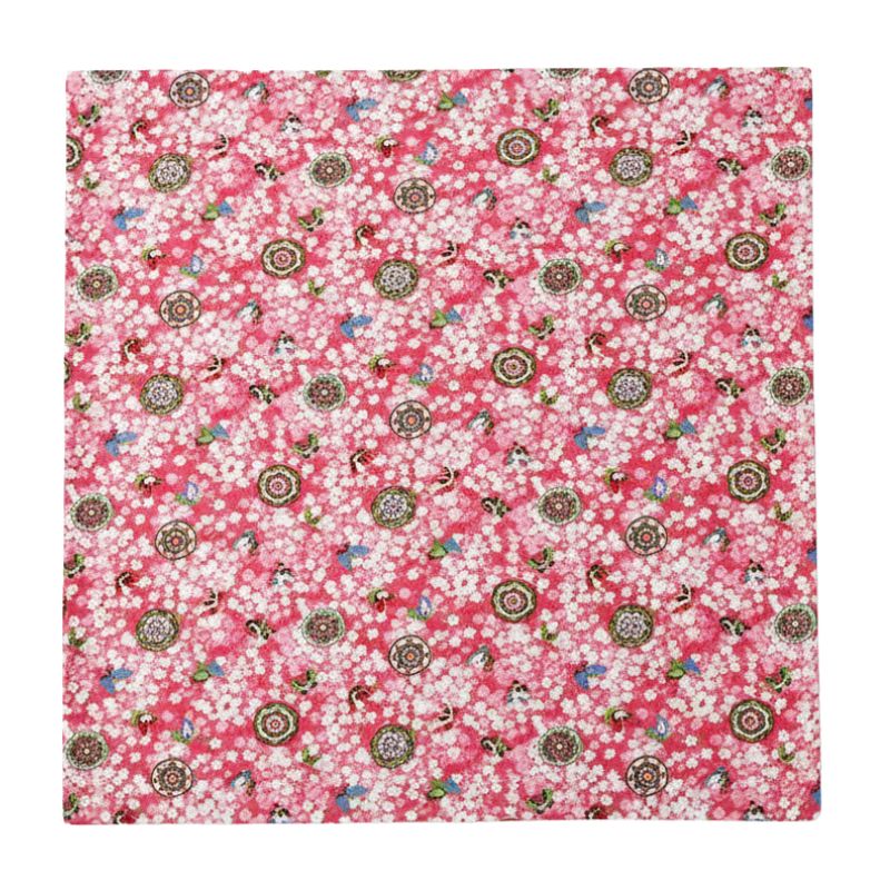 Furoshiki Traditionnel À Motifs Floraux, Furoshiki Traditionnel À Motifs Floraux