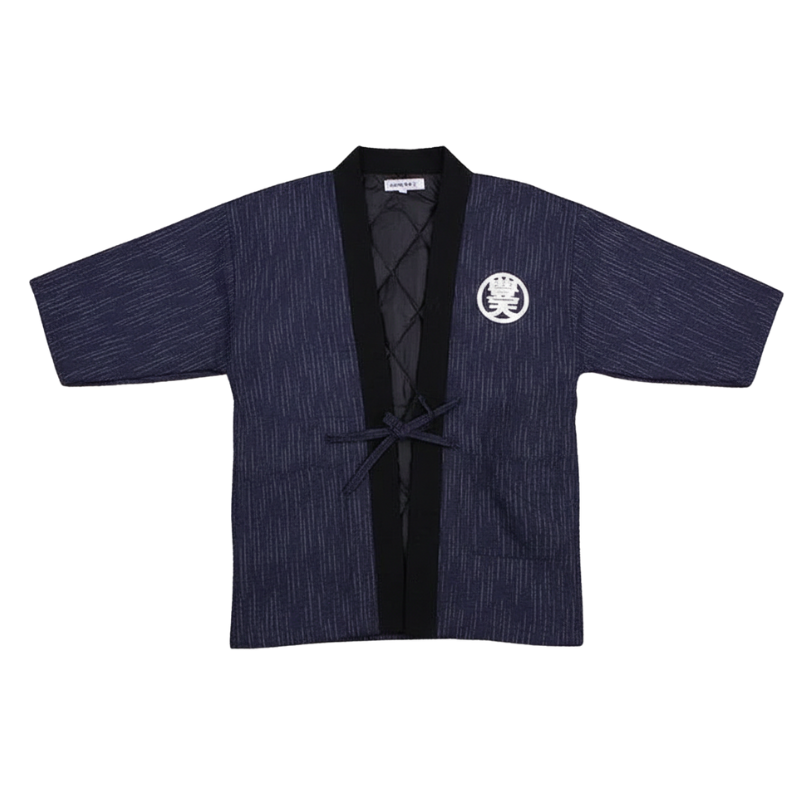 Hanten Homme Japonais à Rayures Fines, hanten homme 