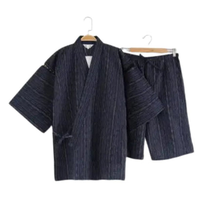 Jinbei Homme Traditionnel En Coton Respirant, Jinbei Homme en coton