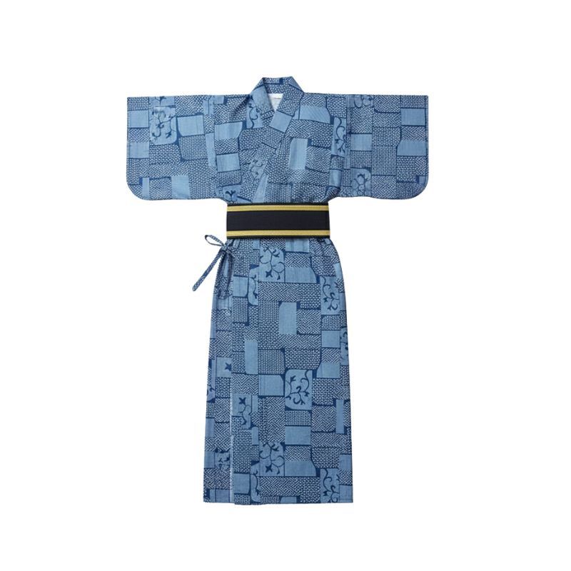Kimono Japonais Style Samouraï Avec Coupe Droite, Kimono Japonais styé