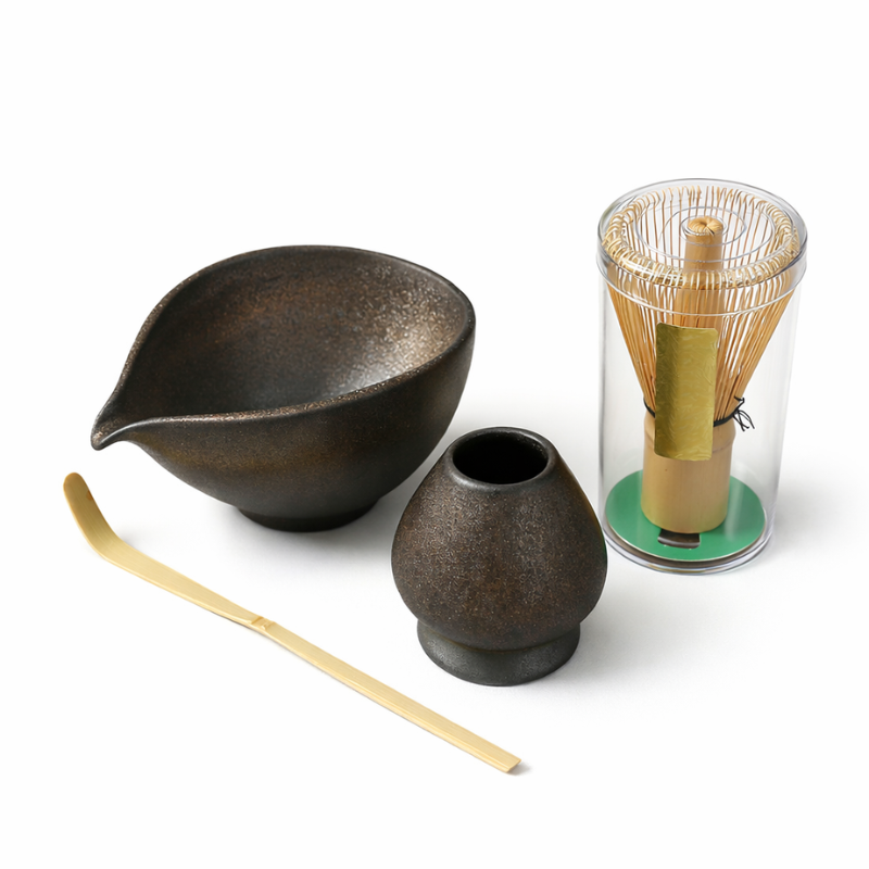 Kit Matcha Traditionnel Avec Accessoires Essentiels, Kit Matcha 