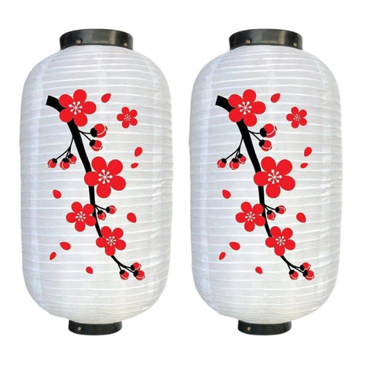 Lanterne Japonaise Traditionnelle Motif Sakura, Lanterne Japonaise 