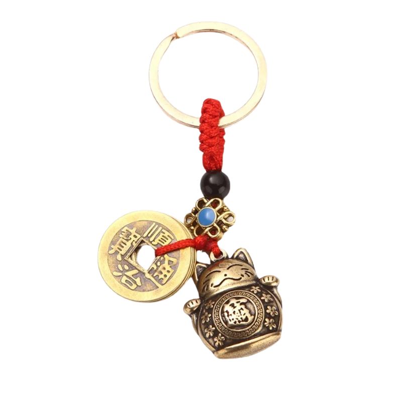 Maneki Neko Porte Clés Feng Shui, Maneki Neko porte clé