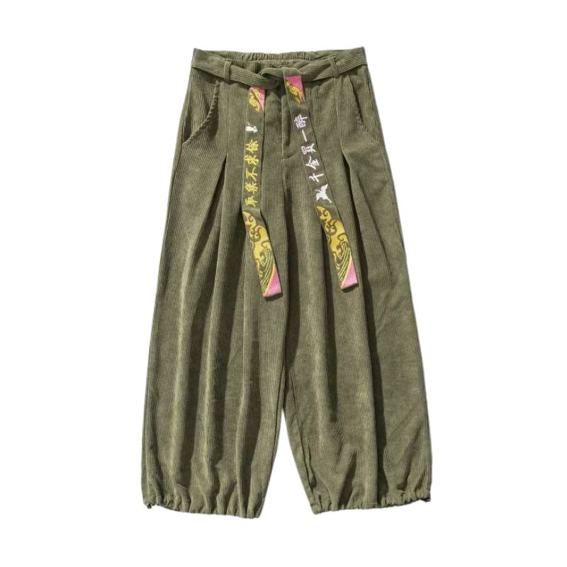 Pantalon Japonais Ample Homme Style Harajuku, Pantalon Japonais 