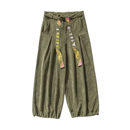Pantalon Japonais Ample Homme Style Harajuku, Pantalon Japonais 