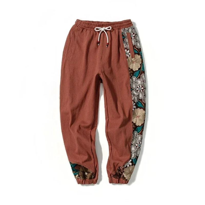 Pantalon Japonais Ample Homme Style Samouraï, pantalon japonais homme