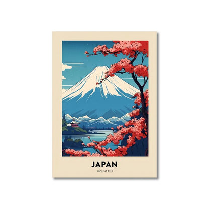 Tableau Japonais Mont Fuji, Tableau Japonais 