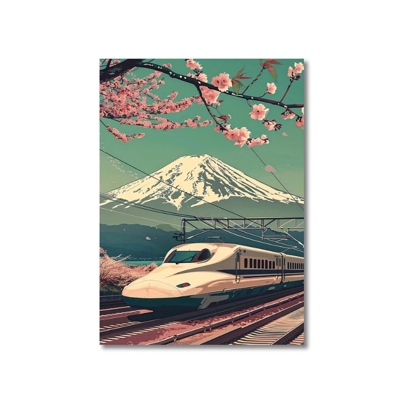 Tableau Japonais Shinkansen, Tableau Japonais