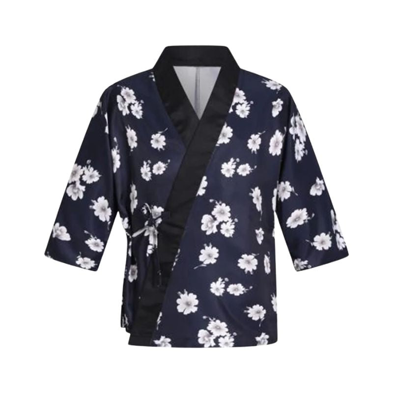 Tablier Japonais À Motif Floral, Tablier Japonais 