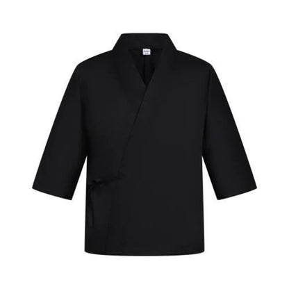 Tablier Japonais Style Kimono, Tablier Japonais Noir