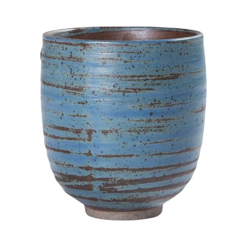 Tasse Japonaise En Céramique Artisanale, Tasse Japonaise Bleu